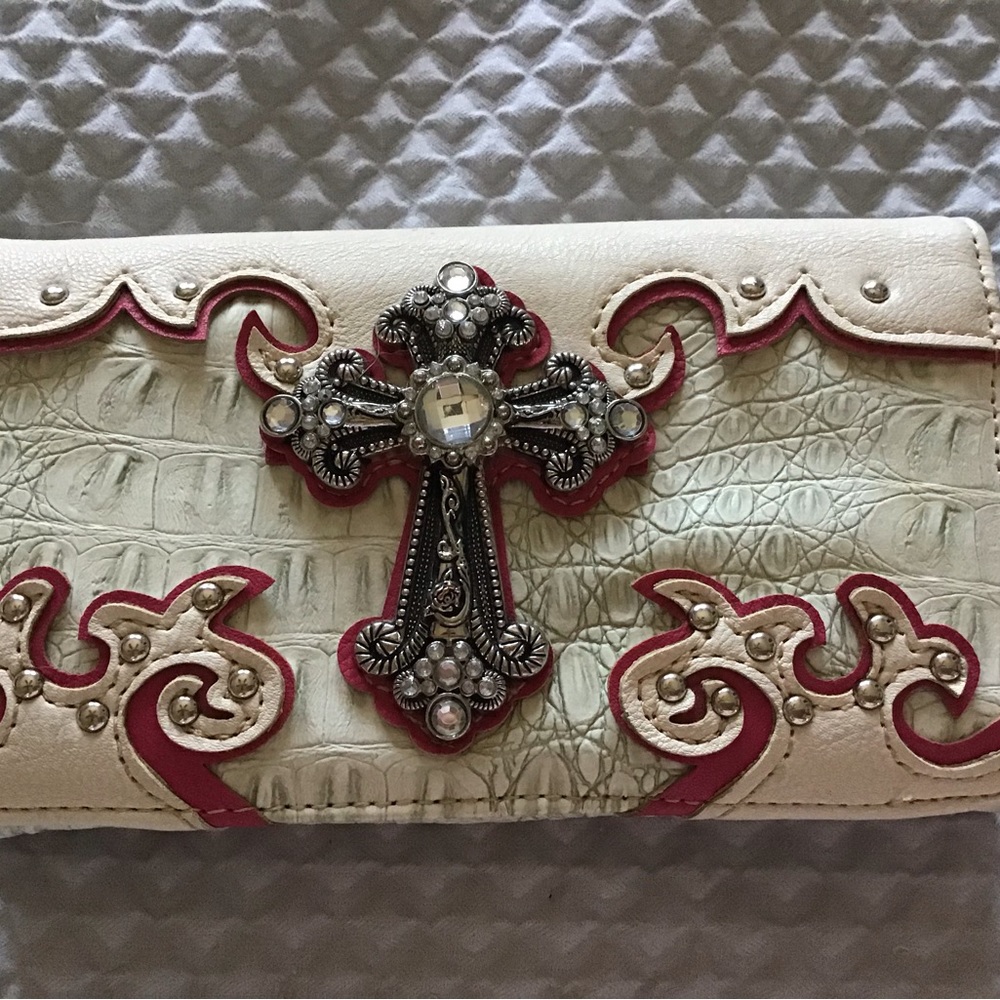 Western bling wallet